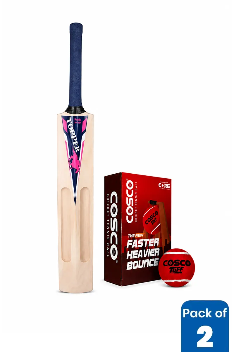 All-Rounder Bat & Ball Combo pack of 2