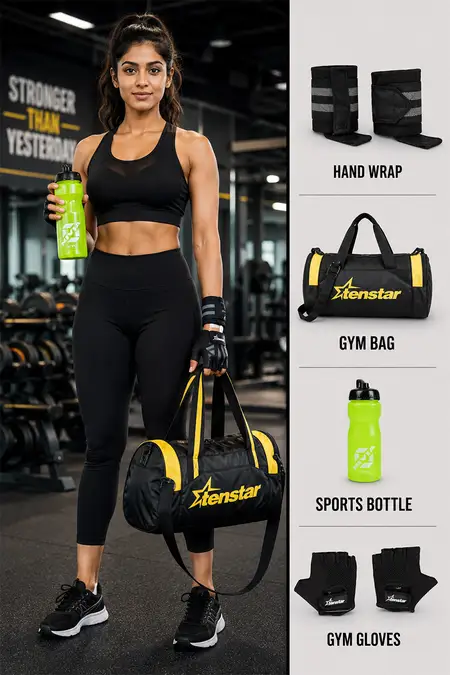 Gym Fitness Kit for Men & Women – set of 4
