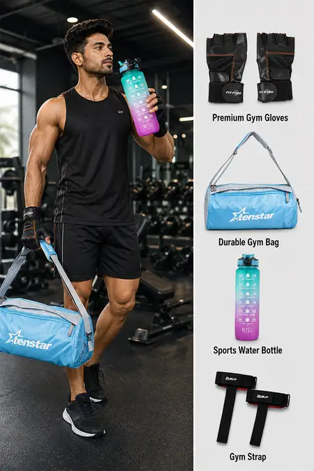 Gym Fitness Kit for Men & Women – set of 4