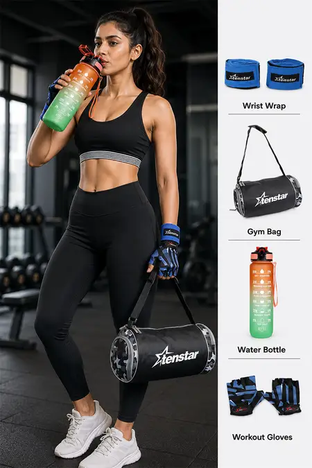 Gym Fitness Kit for Men & Women – set of 4