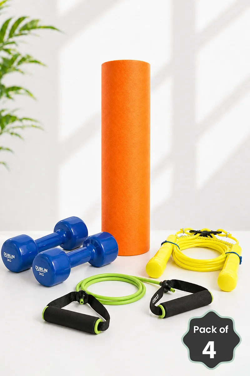 All-in-One Home Workout Kit Combo - Set of 4