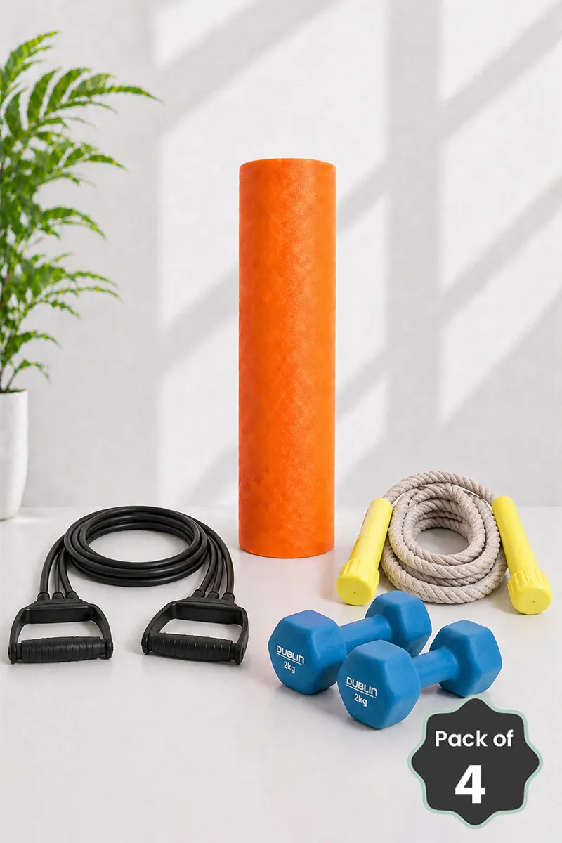 All-in-One Home Workout Kit Combo - Set of 4