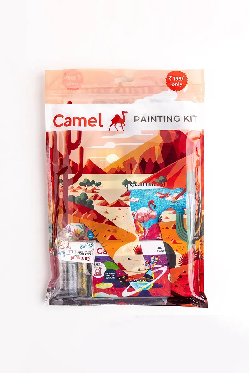 Camel Painting Kit for Students -  Pack of 9