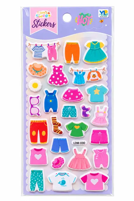 Cute Lifestyle Sticker - Pack of 1
