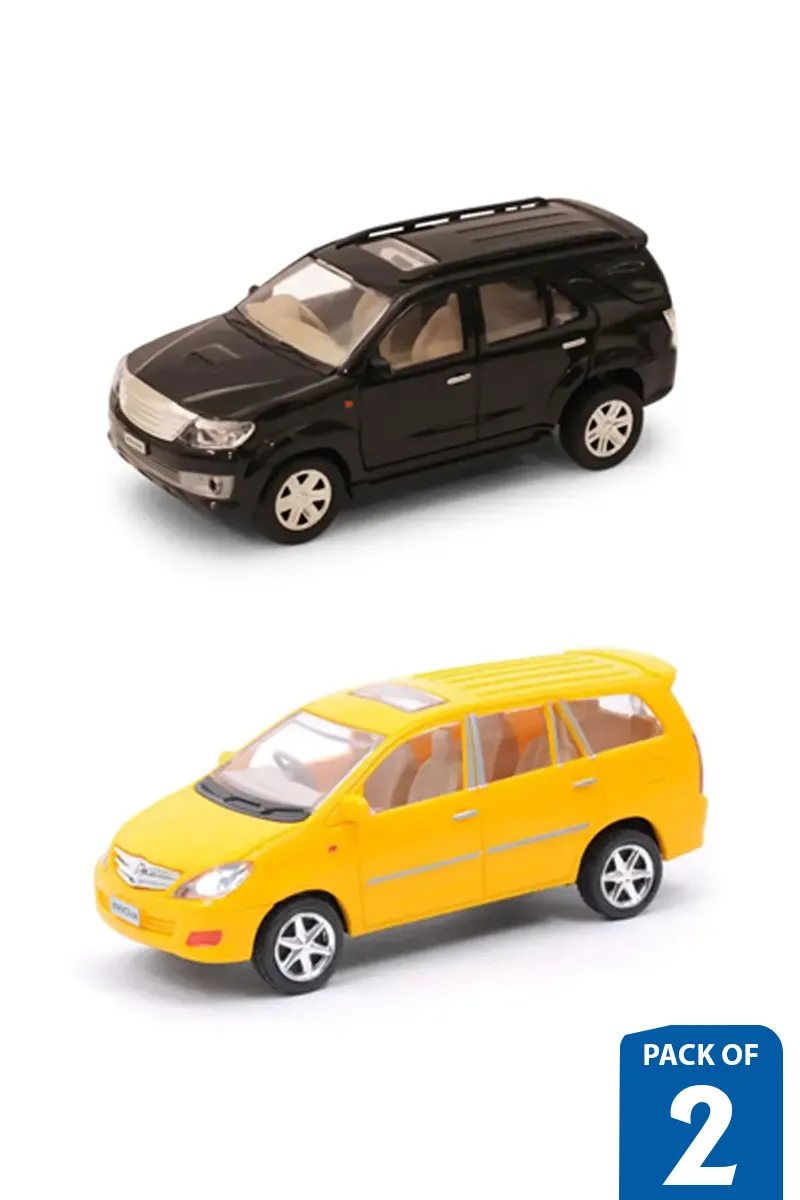 Fortune Car Toy & Innova Pull Back Car Toys – Pack of 2