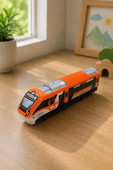 Centy Nav Bharat Saffron Express Toy Train