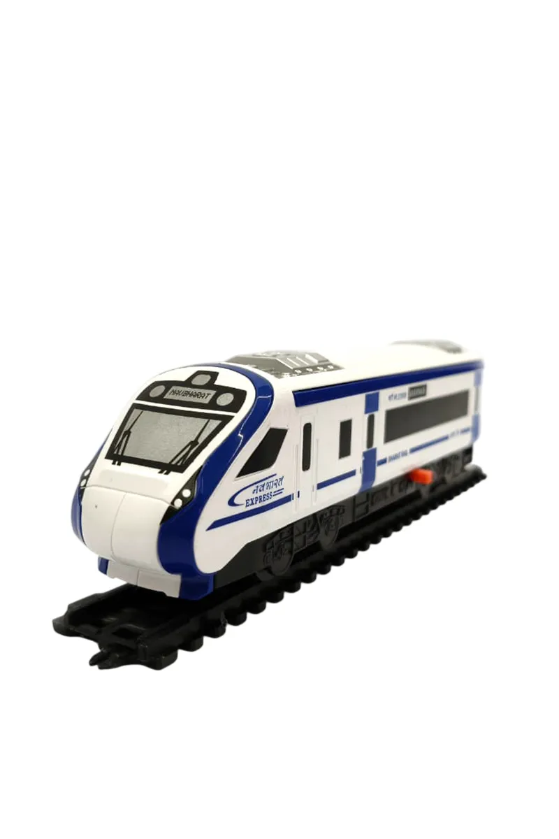 Nav Bharat Electric Blue Express Toy Train Set