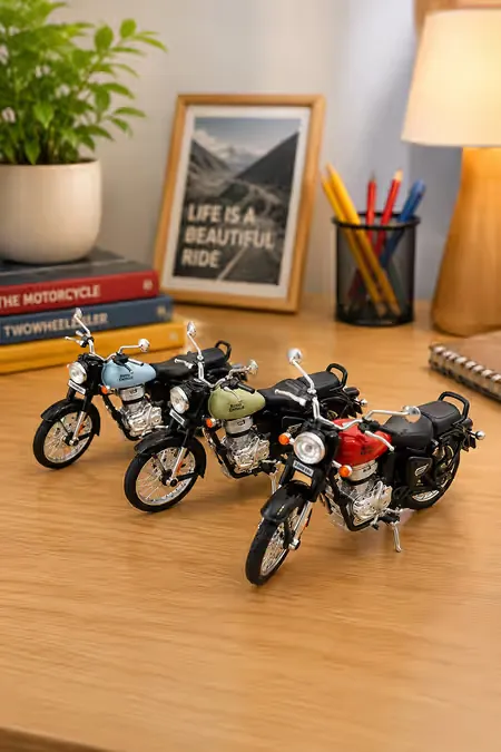 Royal Enfield Die - Cast Motorcycle Toy