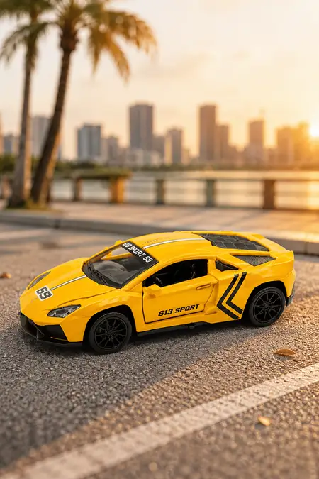 Sporty Racing Car Toy for Kids TYGM0015YEL