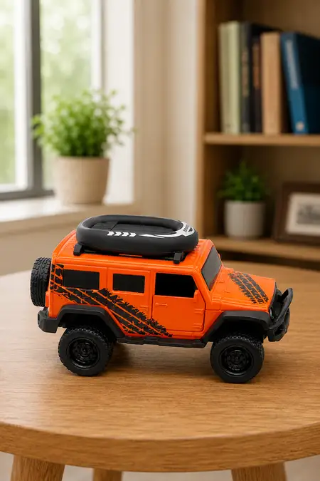 Kids Off-Road Jeep Pull Back Toy Vehicle TYGM0023ORA